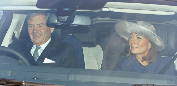 Mike and Carole Middleton
